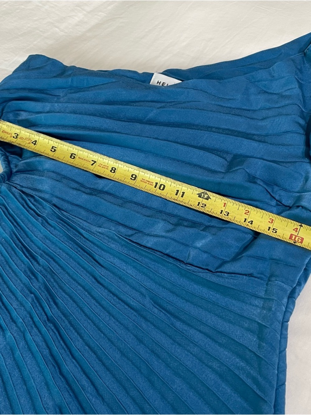 Hello Molly‎ LAND OF BEAUTY ONE SHOULDER MAXI DRESS BLUE - Picture 11 of 16
